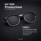 thumbnail image 3 of Gafas de sol KALIYADI polarizadas semisin montura que bloquean los rayos UV, 3 of 6