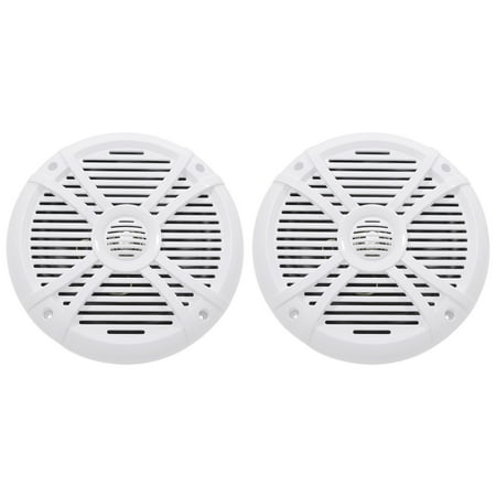 Photo 1 of Pair Rockville RMSTS80W 8" 1000W Waterproof Marine Boat Speakers 2-Way White