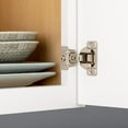 thumbnail image 4 of Franklin Brass Hn0042k-B 1-3/8" Overlay Concealed Euro Cabinet Door Hinge - Nickel, 4 of 5