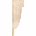 thumbnail image 3 of 3 1/2"W x 8"D x 24"H Alpine Smooth Corbel, Douglas Fir, 3 of 9