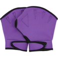 thumbnail image 1 of 1 Pair Swimming Gloves Swimming Training Gloves Help Upper Body Resistance Men Women Adults Children Purple, 1 of 5