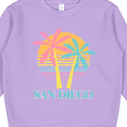 thumbnail image 3 of Inktastic San Diego California Beach Vacation Toddler Sweatshirt, 3 of 4