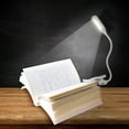 thumbnail image 3 of Clip on Book Ligh Luz de lectura 7 LED con 3 brillo USB recargable, lámpara MABOTO Luz para leer, 3 of 7