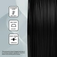 thumbnail image 2 of Flashforge Carbon Fiber PLA Filament 1.75mm, 1KG/2.2lbs PLA Carbon 3D Printer Filament, Black, 2 of 6