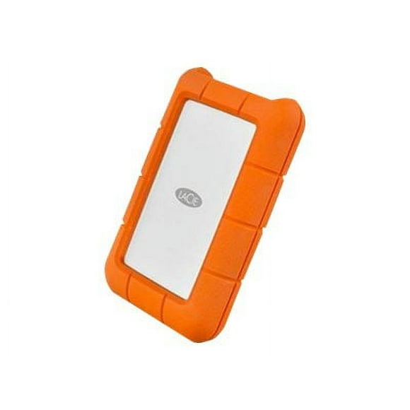 LaCie Rugged Secure STFR2000403 - Hard drive - encrypted - 2 TB - external (portable) - USB 3.1 Gen 1 (USB-C connector) - 256-bit AES - with 2 years Rescue Data Recovery Service Plan