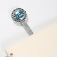 thumbnail image 3 of Christmas sled Vintage Silver Lace-Edged Bookmark: a Gift for Readers and Book Lovers - Book Markers, Book Accessories, Book Mark, 3 of 5