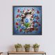 thumbnail image 4 of 5D bricolaje taladro redondo completo diamante pintura flor Kit hogar decoración arte artesanía FLhrweasw Nuevo, 4 of 9