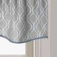 thumbnail image 5 of Curtainworks Morocco Scallop Valance Silver, Indoor, 100% Polyester, 58"W x 14"L, 1 Piece, Adult, 5 of 5