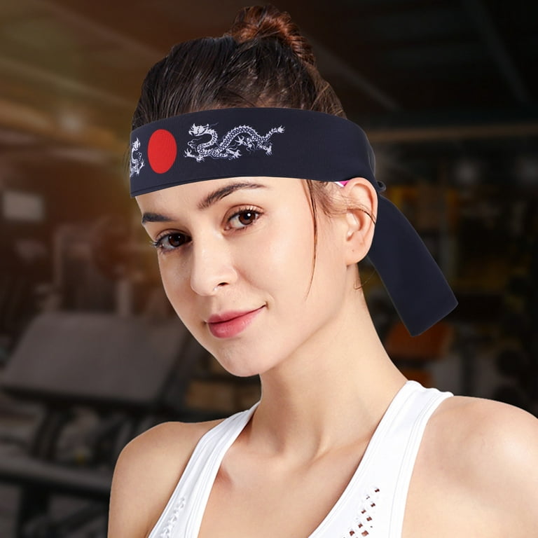 1pc Japanese Style Headband Sushi Chef Headwrap Sports Headband