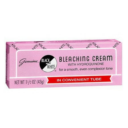  Black And White Bleaching Cream  With Hydroquinone 1 5 Oz 