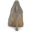 thumbnail image 5 of Vince Camuto Avaden Dark Taupe/Silver Slip On Pointed Toe Stiletto Dress Pump (Dark Taupe/Silver, 9), 5 of 6