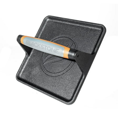 Blackstone 5236 Cast Iron XL Griddle Press with Signature Handle