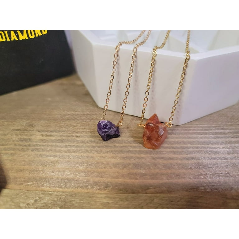 Amethyst necklace walmart sale