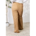 thumbnail image 2 of RISEN Full Size Fringe Hem Wide Leg Jeans, 2 of 11