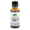 Liquid Vitamin D Drops - Unflavored Kosher D3 Liquid Drops in MCT Oil - 2000iu per Serving - 1oz Bottle