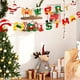 thumbnail image 5 of Decoración Navideña, Pancartas para Fiestas, Guirnaldas de Papel de Colores, Letras Navideñas Colgantes, Guirnaldas, Pancartas de Cuerda, 5 of 6