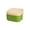 Green, variant on 57oz Bento Lunch Box, 2-Tier Stackable Food Container with Portable Hidden Handle, Striped Non-Slip Surface, Microwave Safe for Office Picnic Travel