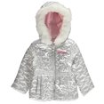 thumbnail image 2 of Baby-Girls Infant Star Print Jacket (24 Months, Silver), 2 of 2