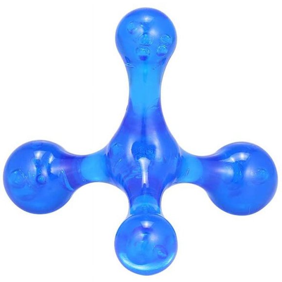 Self-massage mini massager 4 head massage tool body massager, suitable for back, neck, arms and legs