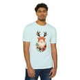 thumbnail image 3 of Enchanted Forest Santa: Festive Holiday Tee- Unisex CVC Jersey T-shirt, 3 of 4