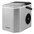 thumbnail image 1 of Costway Countertop Ice Maker Portable Ice Making Machine 6-13 Mins 9 Ice 26.5 lbs/24 Hrs Silver, 1 of 10