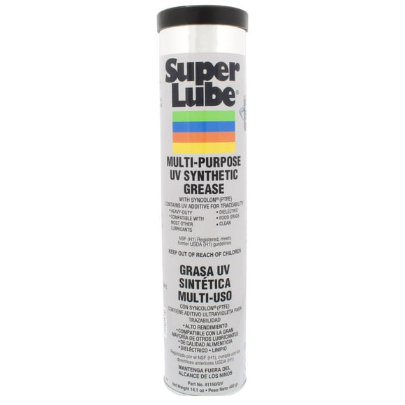 Lubricante para máquinas Super Lube 41150, grasa sintética UV, 400 g