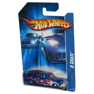Hot Wheels 2001 First Editions Krazy 8s (2001) Silver & Blue Die