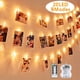 thumbnail image 1 of Cadena de fotos con luz de estrellas, imagen única, luz blanca cálida, decoración para festivales, para sala de estar, Navidad, bodas, fiestas (3 metros), 1 of 6