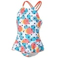 thumbnail image 5 of Toddler Swimsuit Girl Kids Swimsuit One Piece Ruffle Bathing Suit Cute Print Beach Swimwear Baby Girl Bathing Suit,Size 9 Years-10 Years, 5 of 6