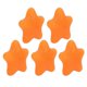 thumbnail image 1 of 5pcs Star Shape Hand Grip Ball Wrist Finger Strength Training Exercise Stress Relief BallOrange 20 Degree, 1 of 4