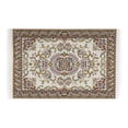 thumbnail image 2 of Miniature Dollhouse Carpet, Rich Colors Exquisite Pattern, Decor for Living Room and Bedroom with Silk Thread Material, 2 of 7