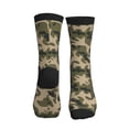 thumbnail image 2 of Athletic Socks Army Camouflage Pattern Sport Running Calf Socks Crew Socks for Men Women, 2 of 7