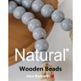 thumbnail image 6 of Minzimin Decor Wood Beads Garland Farmhouse Wall Hanging Decorations Natural Wooden Bead Tassel Decorative for Coffee Table Christmas and Prayer, 6 of 8