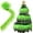Green, variant on Dalrosia Christmas Faux Fur Garland for Xmas Tree Decorations Christmas Tree Hanging Garland with String Lights Faux Feather Decor for Holiday Indoor and Outdoor Party Supplies