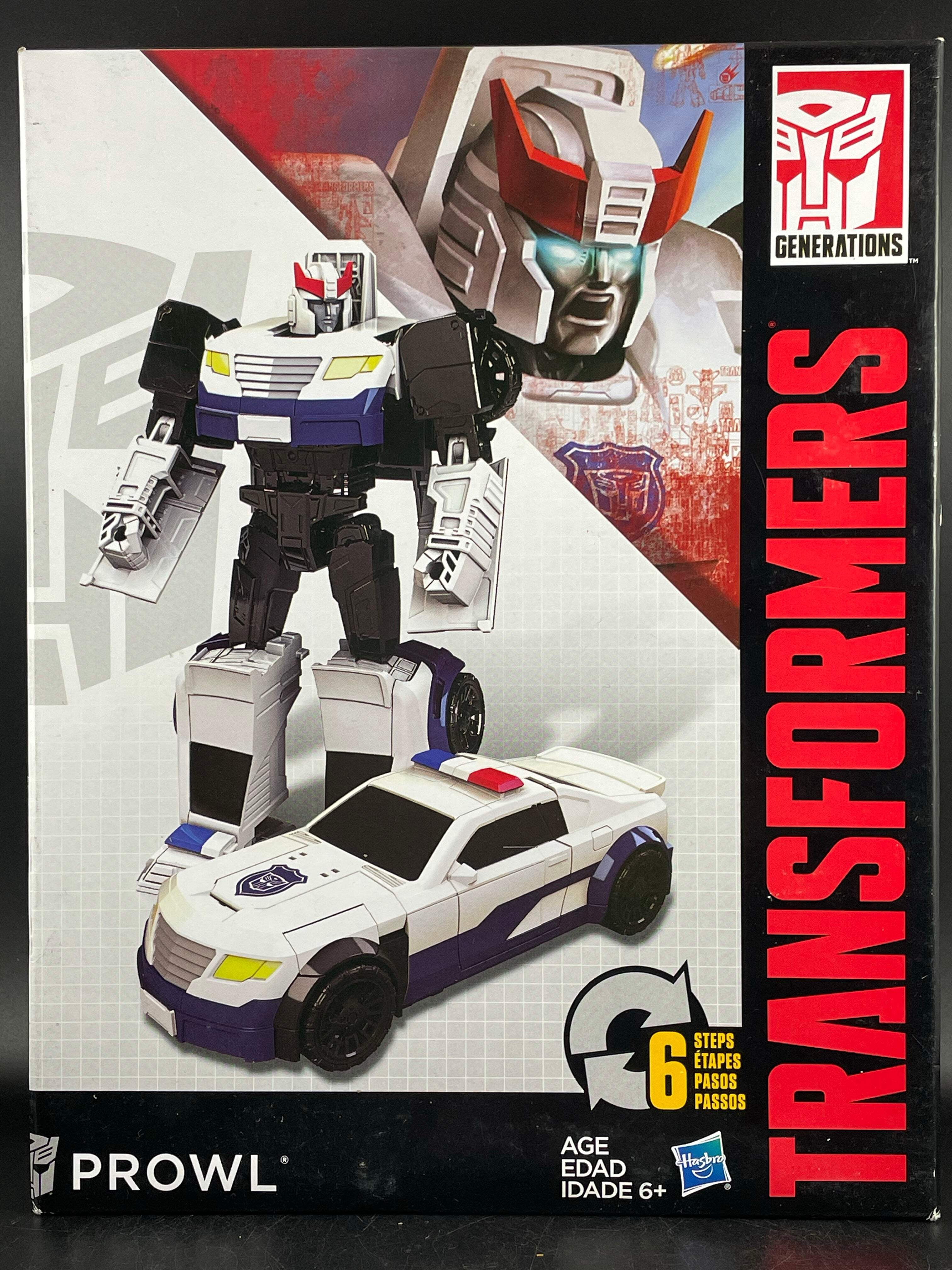 Transformers Generations Cyber Battalion Prowl Figure