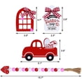 thumbnail image 2 of Janrevotw  Mother'S Day Decorations Layered Tray Gift Summer 3d Wooden Tray Logo Layered Mother'S Day Decorations Kitchen Tray Memorial Gift, 2 of 6