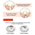 thumbnail image 6 of 4 Pairs Gold Hoop Earrings Set for Women, 14K Gold Plated Cartilage Hoop Earring Hypoallergenic Non Tarnish Small Hoop Earrings for 2Nd 3Rd Hole Gold Huggie Hoop Earrings for Women Men Gifts (Gold), 6 of 8
