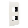 thumbnail image 3 of Placa Decorativa 2 Modulos Leviton Plastico Blanco 20 Piezas, 3 of 3