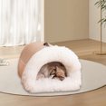 thumbnail image 5 of Dog House under $5! CQCYD Foldable Soft Dog House Bed, Warm Pet Kennel for Cats and Dogs, Cozy Semi Enclosed Pet Cave, 5 of 7