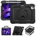 thumbnail image 2 of Funda TEKKU HandleD uso rudo para iPad Air 5 Air 4 Pro 11 Negra A2589 A2316 A2324 A2325 A2072, 2 of 10