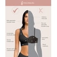 thumbnail image 2 of Sujetador de compresión FeelinGirl para mujer después de la cirugía, negro, L, 2 of 6