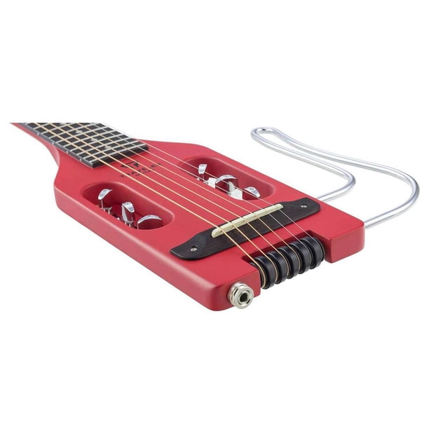 Traveler Guitar Ultra-Light Acoustic-Electric Travel Guitar Red