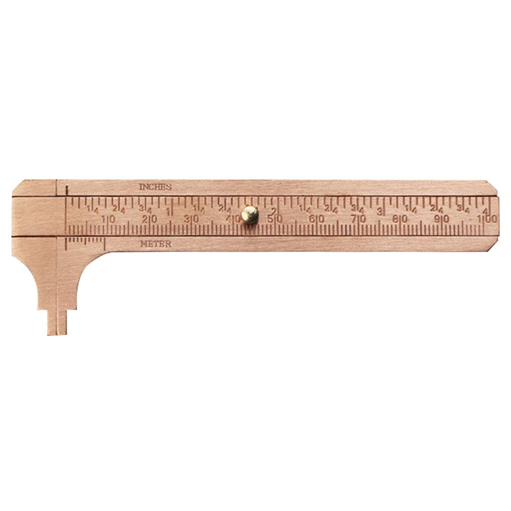 Handy Sliding Gauge Brass Vernier Caliper Ruler, Measuring Tool Double