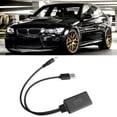 thumbnail image 1 of Adaptador De Entrada Auxiliar De 12 Pines Con Enchufe USB De 3,5 Mm Compatible Con E90 E91 E92 E93, 1 of 8