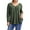 Green, variant on TEMOFON Eyelet Blouses for Women Plus Size Tops Button Design Crewneck Long Sleeve 2025 Fall Casual Shirt