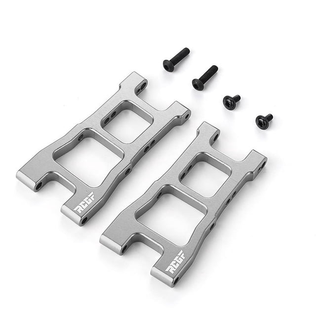 Brazo de suspensión inferior delantero mejorado Bewildely de aleación de aluminio para 1/10 XTE XBE RC
