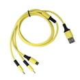thumbnail image 3 of Cable de carga múltiple, 3 en 1 cable de carga USB de carga rápida líquida Cable de carga múltiple probado profesionalmente, 3 of 8