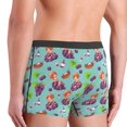 thumbnail image 4 of Mens Underwear, Wine Print No.J921 Sexy Mens Underwear Boxer Briefs, Breathable Boxer Briefs for Men, 4 of 5