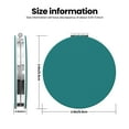 thumbnail image 3 of Picia Teal for Compact Vanity Mirror , Travel Makeup Mirror , Portable Magnifying Cosmetic Mirror for Daily, Work, Business-Round Shape, 3 of 9
