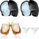 thumbnail image 1 of 2 Piezas de Molde de Hielo de Calavera 3d Grande Bandejas de Hielo de Calavera de Silicona Grandes con embudos de Silicona Molde de Azúcar de Calavera de Halloween Día de los Muertos Caramelo Fonda de Afortunado Sencillez, 1 of 5
